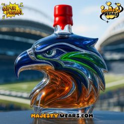 Seattle Seahawks Spirit Whisky Bottle