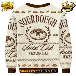 Sourdough Bread Baking Countryside Ugly Christmas Sweater