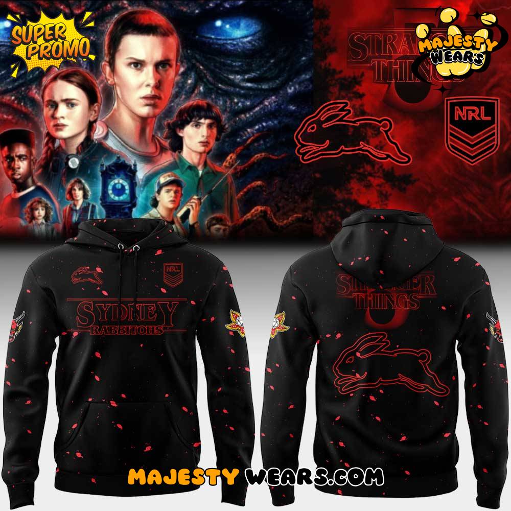 South Sydney Rabbitohs x Stranger Things 5 Special Hoodie South Sydney Rabbitohs x Stranger Things 5 Special Hoodie