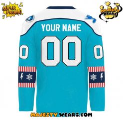 Springfield Thunderbirds Merry Christmas 2025 Custom Hockey Jersey