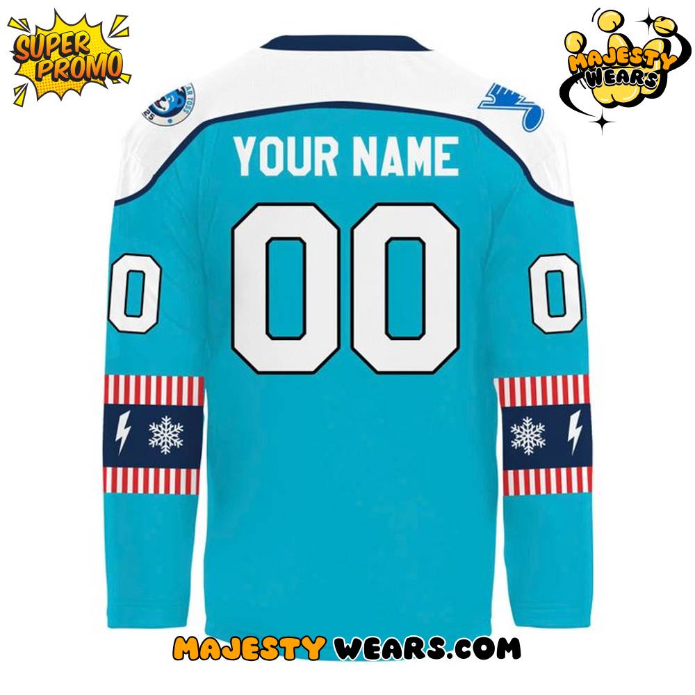 Springfield Thunderbirds Merry Christmas 2025 Custom Hockey Jersey Springfield Thunderbirds Merry Christmas 2025 Custom Hockey Jersey