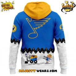 St Louis Blues Peanuts Night Snoopy Special Hoodie