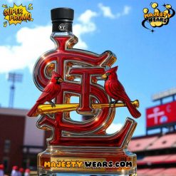 St. Louis Cardinals 11X World Series Champions Whiskey Bottle