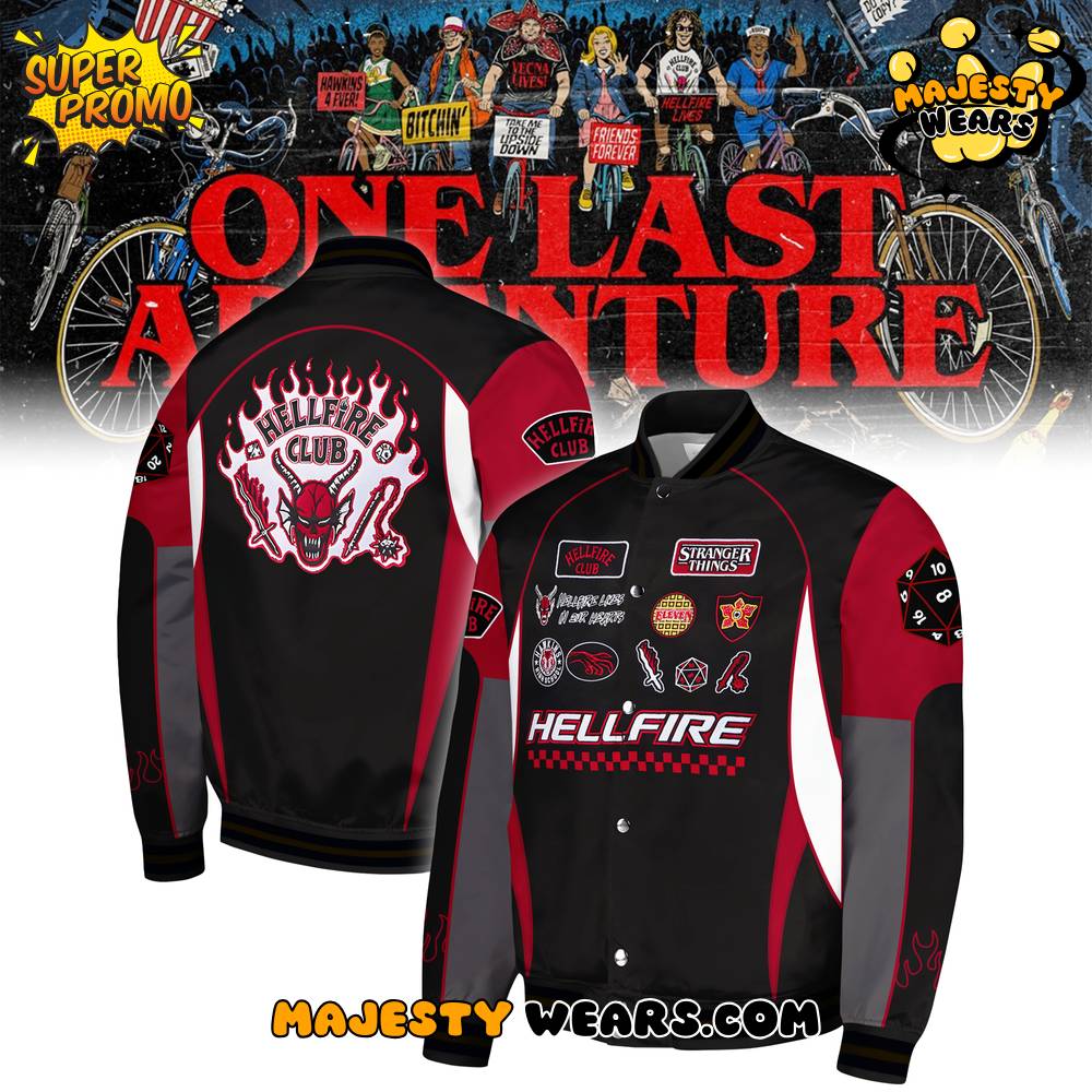 Stranger Things 2025 Hellfire Club Special Edition Bomber Jacket Stranger Things 2025 Hellfire Club Special Edition Bomber Jacket