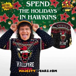 _Stranger Things Hellfire Club Christmas Ugly Christmas Sweater