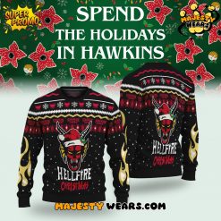 _Stranger Things Hellfire Club Christmas Ugly Christmas Sweater