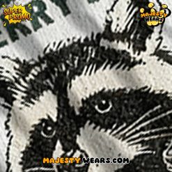 Strawberry Jam Glock Fun Raccoon Ugly Christmas Sweater