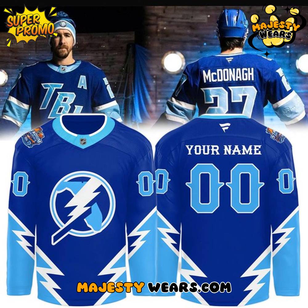 Tampa Bay Lighting 2026 NHL Stadium Series Custom Hockey Jersey Tampa Bay Lighting 2026 NHL Stadium Series Custom Hockey Jersey