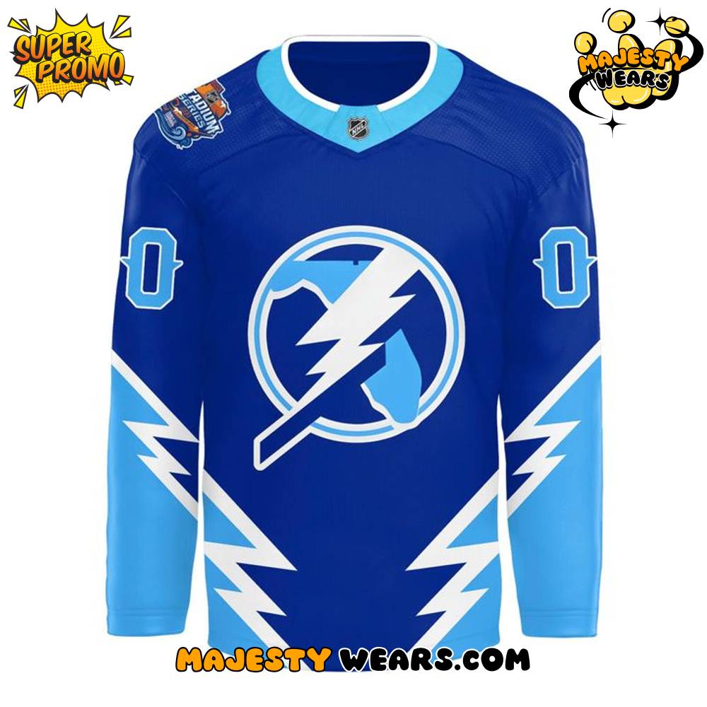 Tampa Bay Lighting 2026 NHL Stadium Series Custom Hockey Jersey Tampa Bay Lighting 2026 NHL Stadium Series Custom Hockey Jersey