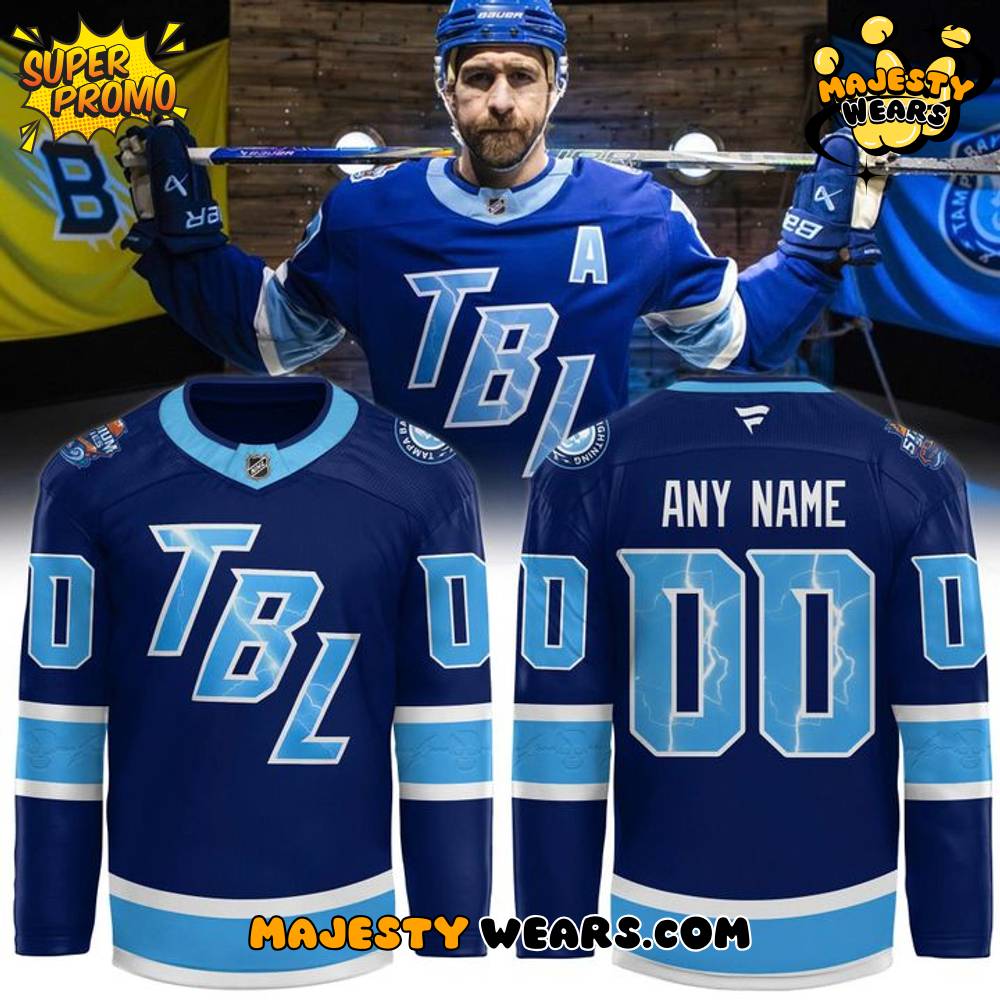 Tampa Bay Lightning 2026 Stadium Series Custom Premium Hockey Jersey Tampa Bay Lightning 2026 Stadium Series Custom Premium Hockey Jersey