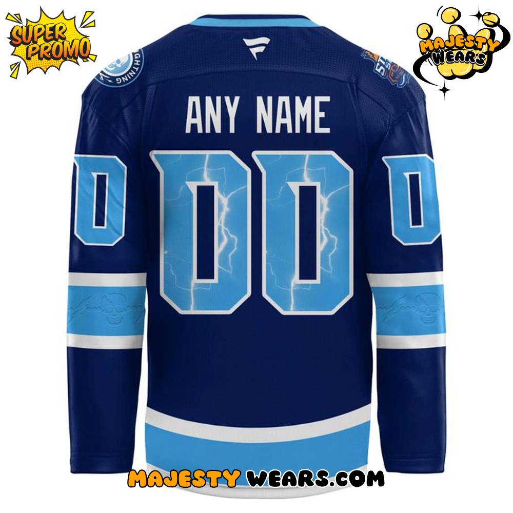 Tampa Bay Lightning 2026 Stadium Series Custom Premium Hockey Jersey Tampa Bay Lightning 2026 Stadium Series Custom Premium Hockey Jersey