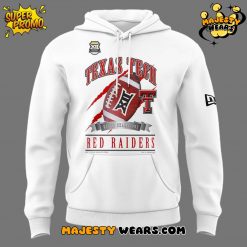 Texas Tech Red Raiders 2025 Big 12 Football Champions White Hoodie