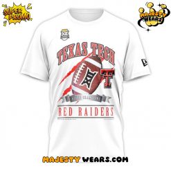 Texas Tech Red Raiders 2025 Big 12 Football Champions White Shirt
