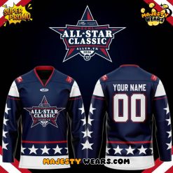 The ECHL 2026 All-Star Classic Custom Hockey Jersey – Navy