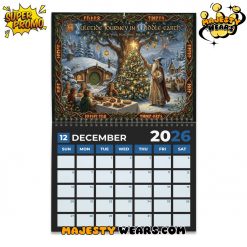 The Lord Of The Rings 2026 Wall Hanging Calendar