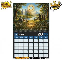 The Lord Of The Rings 2026 Wall Hanging Calendar