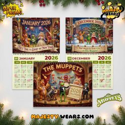 The Muppets 2026 Wall Hanging Calendar