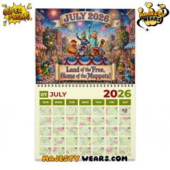 The Muppets 2026 Wall Hanging Calendar