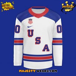 The USA Olympic Hockey Jersey 2026 – White