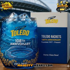 Toledo Rockets 108th Anniversary Whiskey Glass