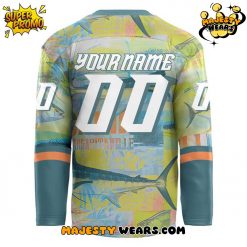 Toledo Walleye Margaritaville Night 2025 Custom Hockey Jersey