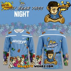 Toledo Walleye Teddy Bear Toss Night 2025 Custom Hockey Jersey