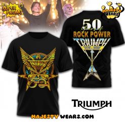 Triumph 50 Years of Rock Power T-Shirt
