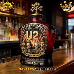 U2 The Joshua Tree Band 19762026 50th Anniversary Whisky Bottle
