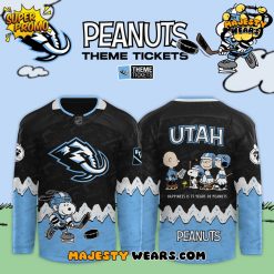 Utah Mammoth x 75th Anniversary of Peanuts 2025 Special Hockey Jersey