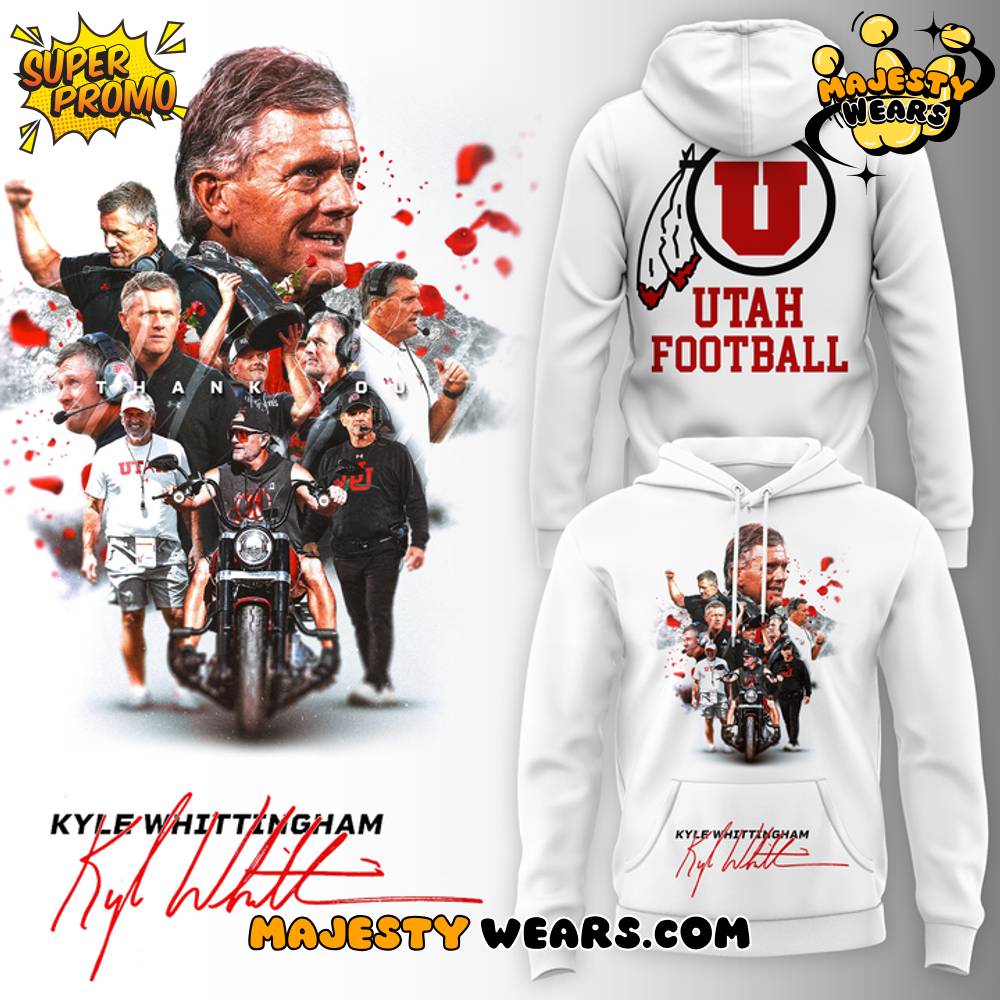 Utah Utes Kyle Whittingham Special Hoodie Utah Utes Kyle Whittingham Special Hoodie