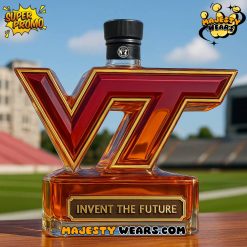 Virginia Tech Hokies “Invent The Future” Limited Edition Whiskey Bottle