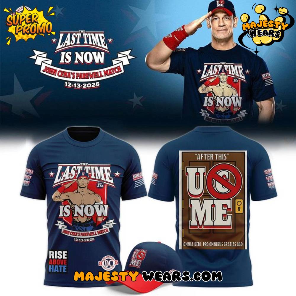 WWE John Cena Farewell 2025 Washington D.C T-Shirt WWE John Cena Farewell 2025 Washington D.C T-Shirt