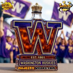 Washington Huskies Limited Edition Whiskey Bottle