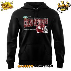 Washington State Cougars Football Are 2025 Famous Idaho Potato Bowl Champions Hoodie