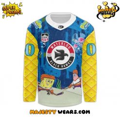 Waterloo Black Hawks x SpongeBob SquarePants Custom Hockey Jersey