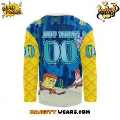 Waterloo Black Hawks x SpongeBob SquarePants Custom Hockey Jersey