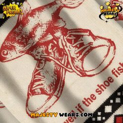 Well If The Shoe Fish Ugly Christmas Sweater
