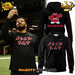 Western Kentucky Hilltoppers Wordmark Black Hoodie
