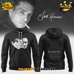 Zach Bryan The “Kerouac Estate Vintage” Charcoal Hoodie