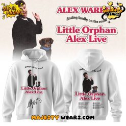 Alex Warren’s “Little Orphan Alex” Tour Hoodie – White