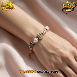 Alpha Kappa Alpha Adjustable Charm Bracelet