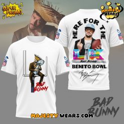 Bad Bunny Super Bowl 2026 “Benito Bowl” Signature Tee