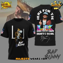 Bad Bunny Super Bowl 2026 “Benito Bowl” Signature Tee