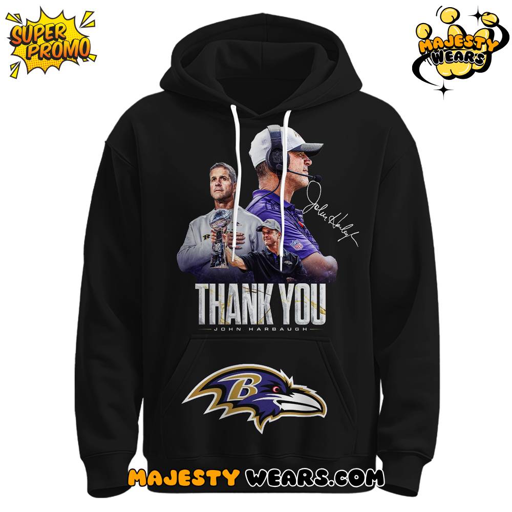 Baltimore Ravens Coach “John Harbaugh” Appreciation Special Hoodie Baltimore Ravens Coach “John Harbaugh” Appreciation Special Hoodie