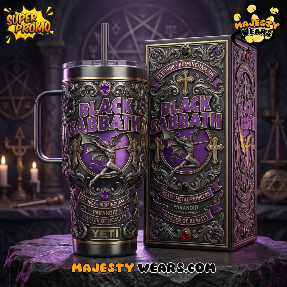Black Sabbath “Master of Reality” YETI Tumbler Black Sabbath “Master of Reality” YETI Tumbler