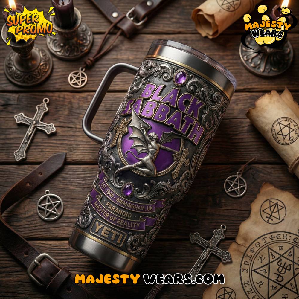 Black Sabbath “Master of Reality” YETI Tumbler Black Sabbath “Master of Reality” YETI Tumbler
