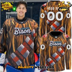 Bloomington Bison x Star Wars New 2026 Design Custom Hockey Jersey