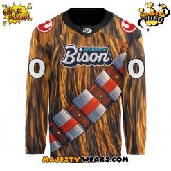Bloomington Bison x Star Wars New 2026 Design Custom Hockey Jersey