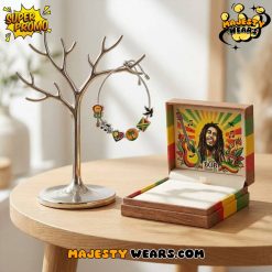 Bob Marley Adjustable Charm Bracelet – Premium Accessory for Collectors