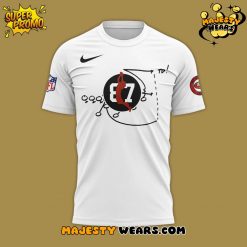 Brent Jones San Francisco 49ers”HONORING THE LEGACY OF DWIGHT CLARK” T-Shirt